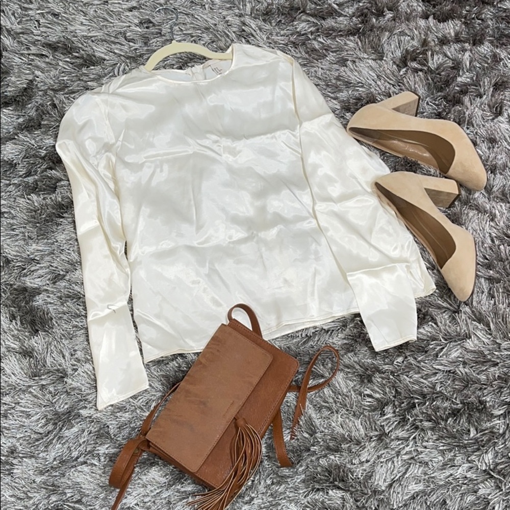 H&M Satin Silky Blouse